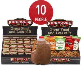 Firehouse Subs Deluxe Platter Pack